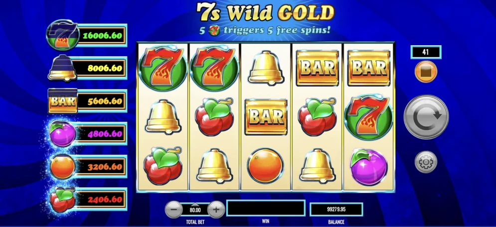 7s Wild Gold Slot